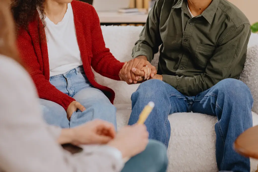 Couple in Therapy Session